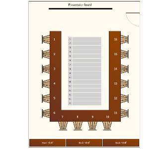 Conference Room Seating Chart